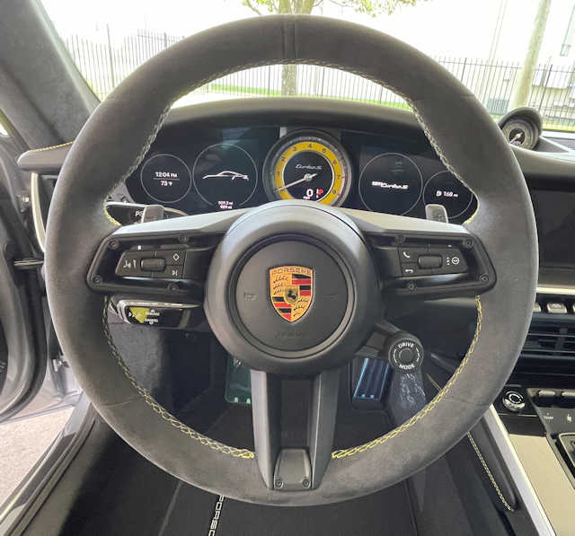 2021 Porsche 911 Turbo S GT Silver / Black