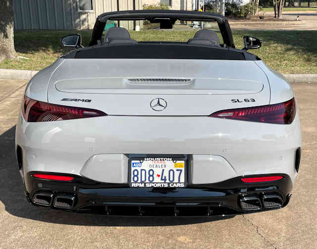 2022 Mercedes-AMG SL 63 Alpine Grey / Black