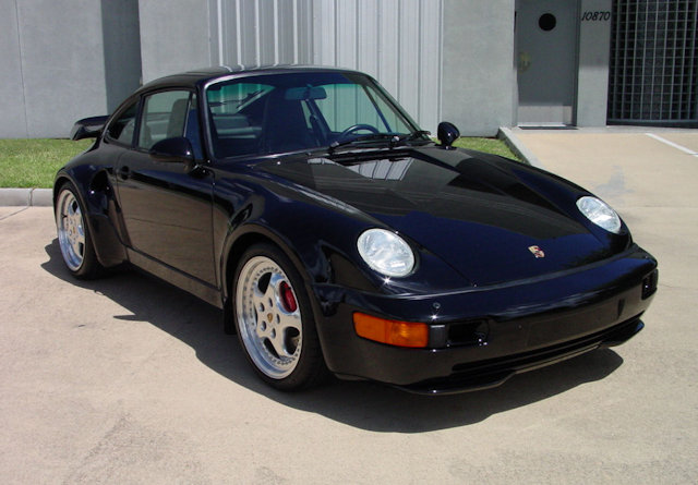 1994 Porsche 911 3.6 Turbo “S” Flat Nose, Black / Black