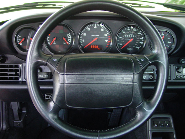 1994 Porsche 911 3.6 Turbo “S” Flat Nose, Black / Black