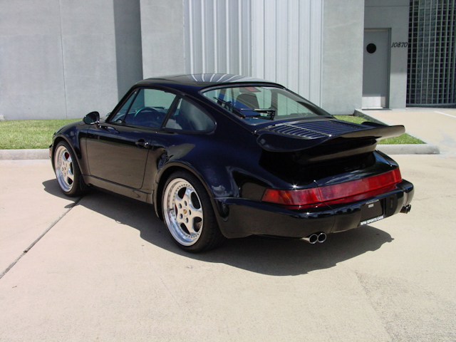 1994 Porsche 911 3.6 Turbo “S” Flat Nose, Black / Black