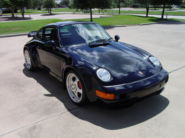 1994 Porsche 911 3.6 Turbo “S” Flat Nose, Black / Black