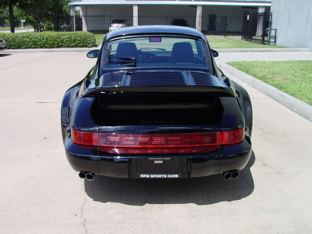 1994 Porsche 911 3.6 Turbo “S” Flat Nose, Black / Black