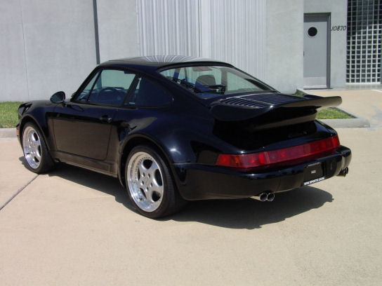 1994 Porsche 911 3.6 Turbo “S” Package Black / Black