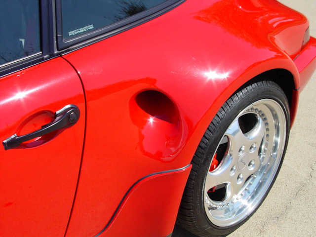 1994 Porsche 911 3.6 Turbo Guards Red / Black