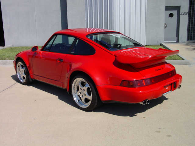 1994 Porsche 911 3.6 Turbo Guards Red / Black