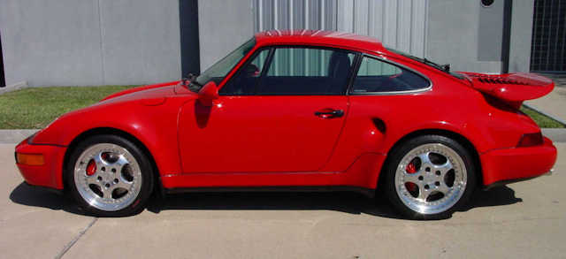 1994 Porsche 911 3.6 Turbo Guards Red / Black