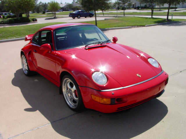 1994 Porsche 911 3.6 Turbo Guards Red / Black