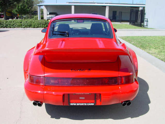 1994 Porsche 911 3.6 Turbo Guards Red / Black