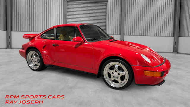 1994 Porsche 911 3.6 Turbo Guards Red / Cashmere