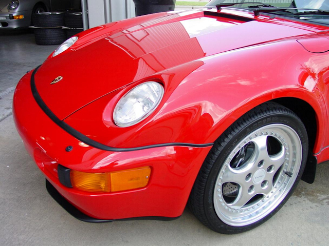 1994 Porsche 911 3.6 Turbo Guards Red / Cashmere