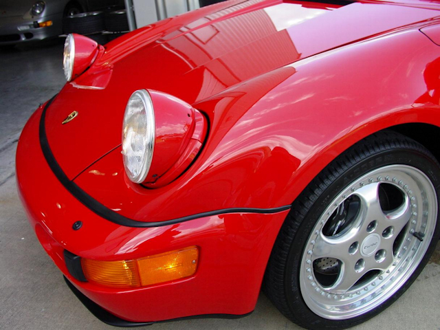 1994 Porsche 911 3.6 Turbo Guards Red / Cashmere