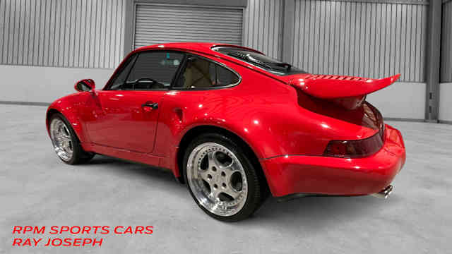 1994 Porsche 911 3.6 Turbo Guards Red / Cashmere