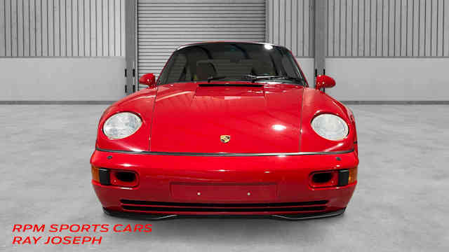 1994 Porsche 911 3.6 Turbo Guards Red / Cashmere