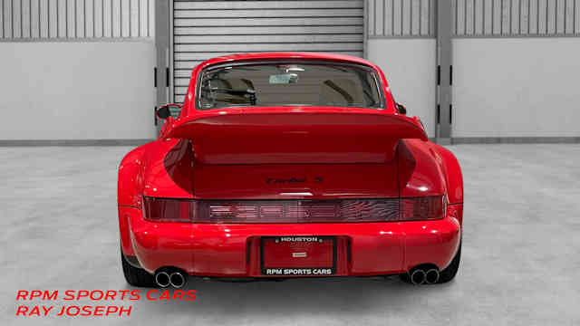 1994 Porsche 911 3.6 Turbo Guards Red / Cashmere