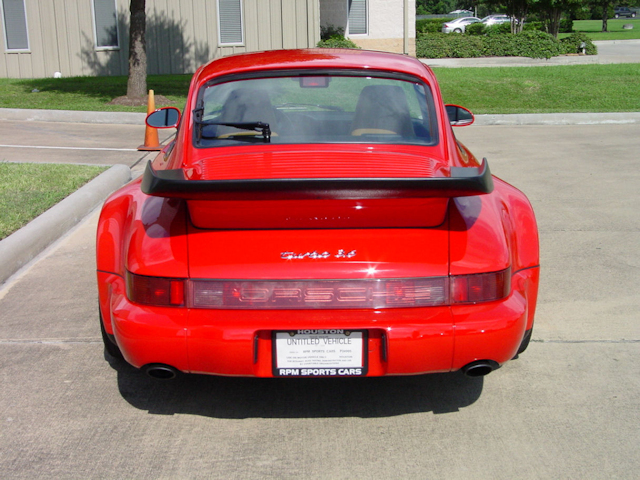 1994 Porsche 3.6 Turbo Guards Red / Cashmere