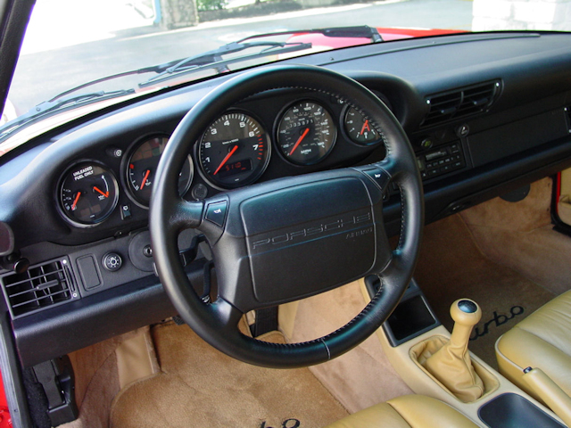 1994 Porsche 3.6 Turbo Guards Red / Cashmere