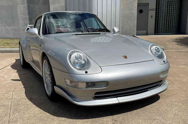 1997 Porsche 993 Turbo X50 Arctic Silber / Chestnut Brown