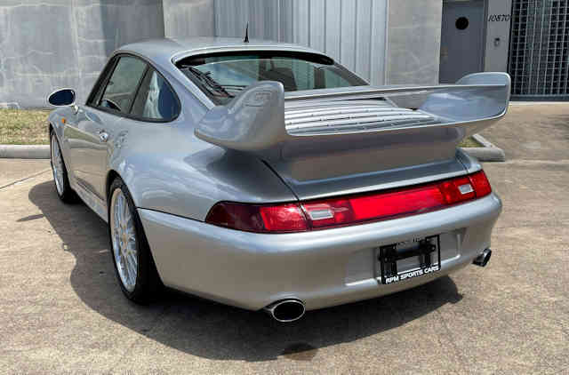 1997 Porsche 993 Turbo X50 Arctic Silber / Chestnut Brown