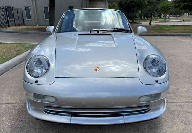 1997 Porsche 993 Turbo X50 Arctic Silber / Chestnut Brown