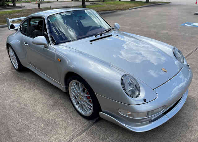1997 Porsche 993 Turbo X50 Arctic Silber / Chestnut Brown